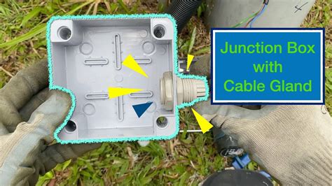 how to instal a junction box|youtube install junction electrical box.